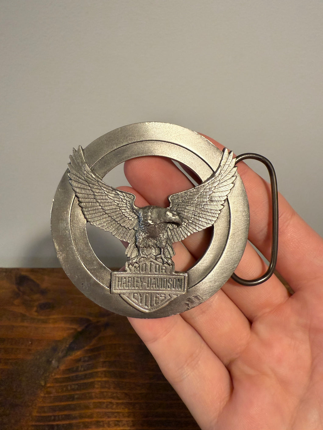 Vintage 2002 Harley Davidson Belt Buckle