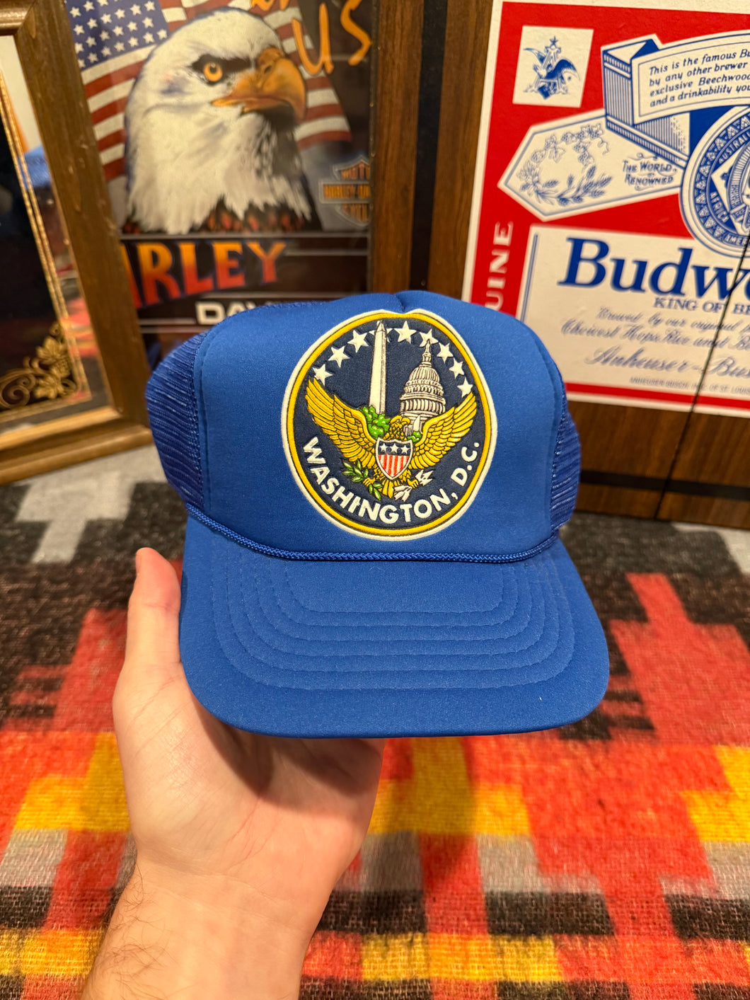 Vintage Washington DC Trucker Hat