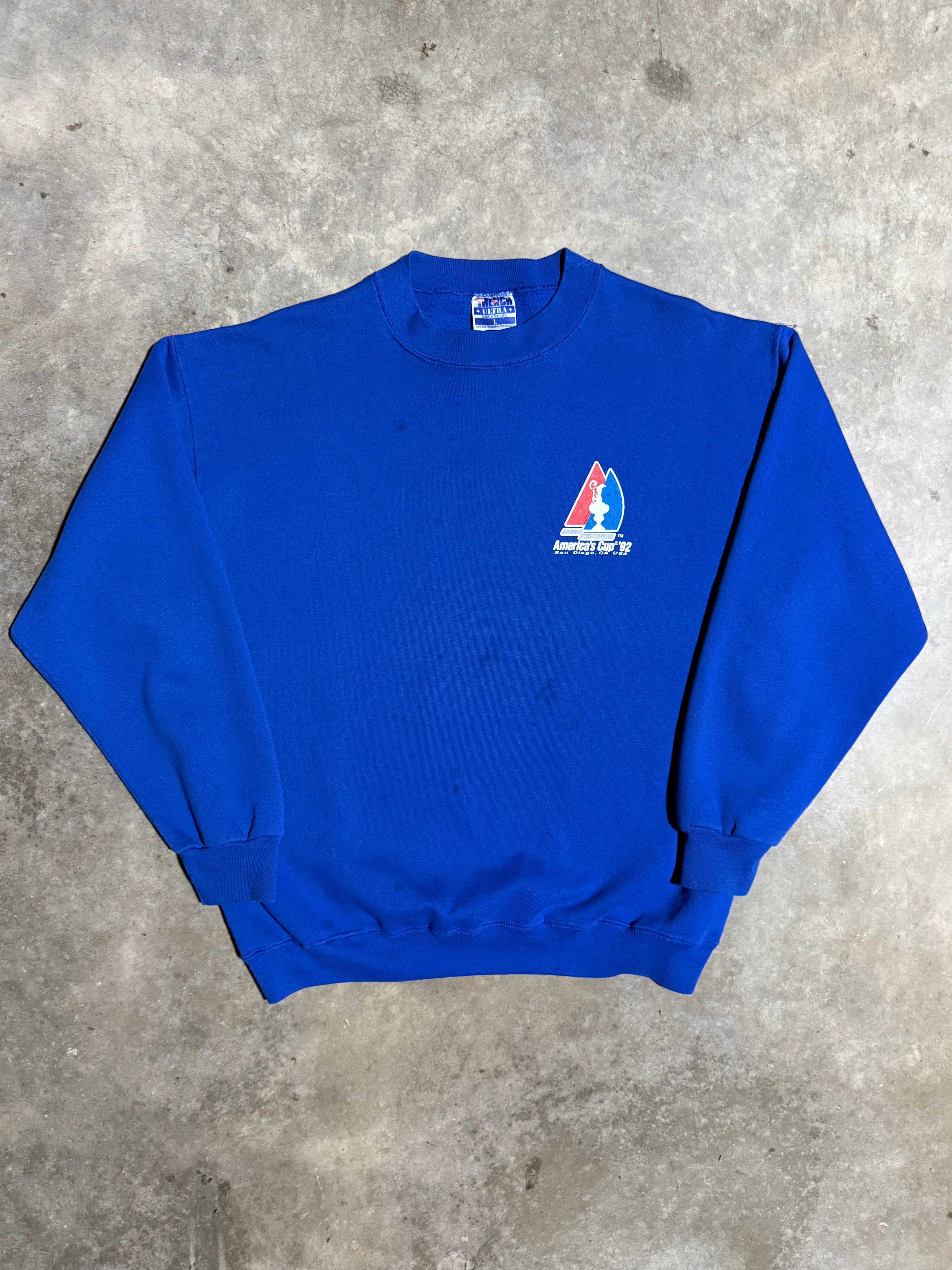 Vintage 1992 Americas Cup Racing Crewneck (M/L)