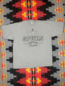 Vintage Early 2000s San Antonio Spurs  Double Sided Shirt (2XL)