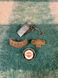 Lot of 4 Harley Davidson Pins and Clip