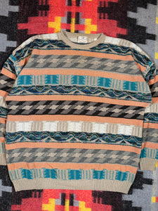 Vintage Pronto-Uomo Knit Swester (2XLT)