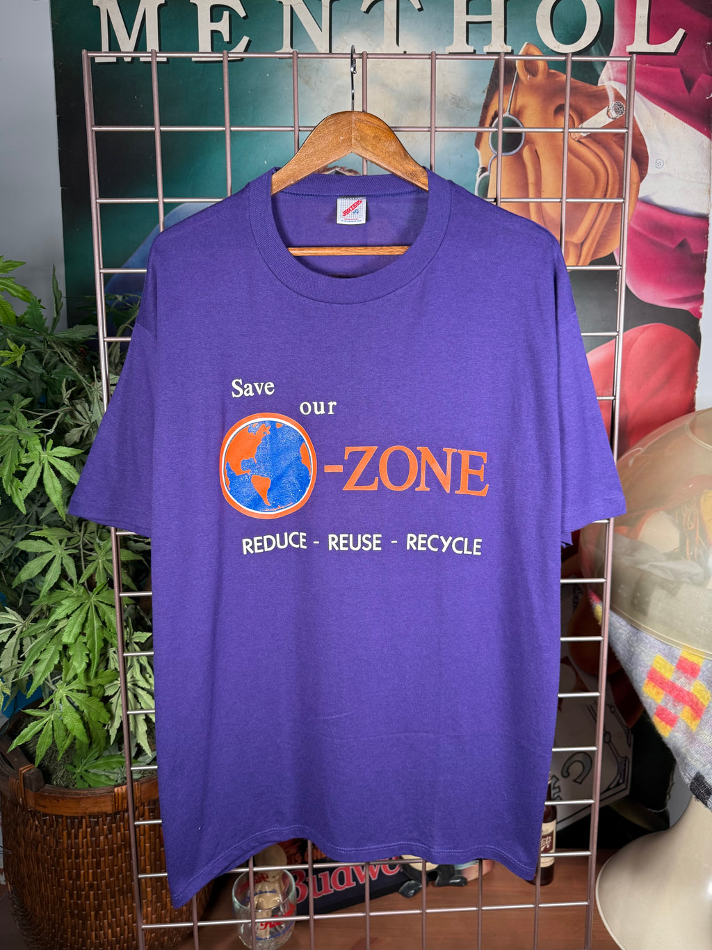 Vintage 90s Save Our O-Zone T-Shirt (2XL)