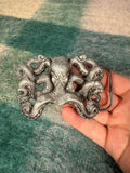 Vintage 3D Octopus Belt Buckle