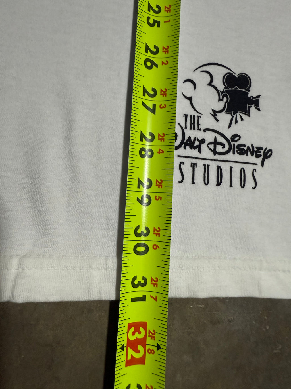 Vintage 90s Walt Disney Studios Double Sided Shirt (M)