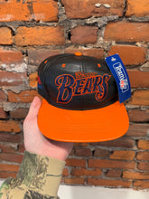 Load image into Gallery viewer, Vintage Leather Chicago Bears SnapBack Hat
