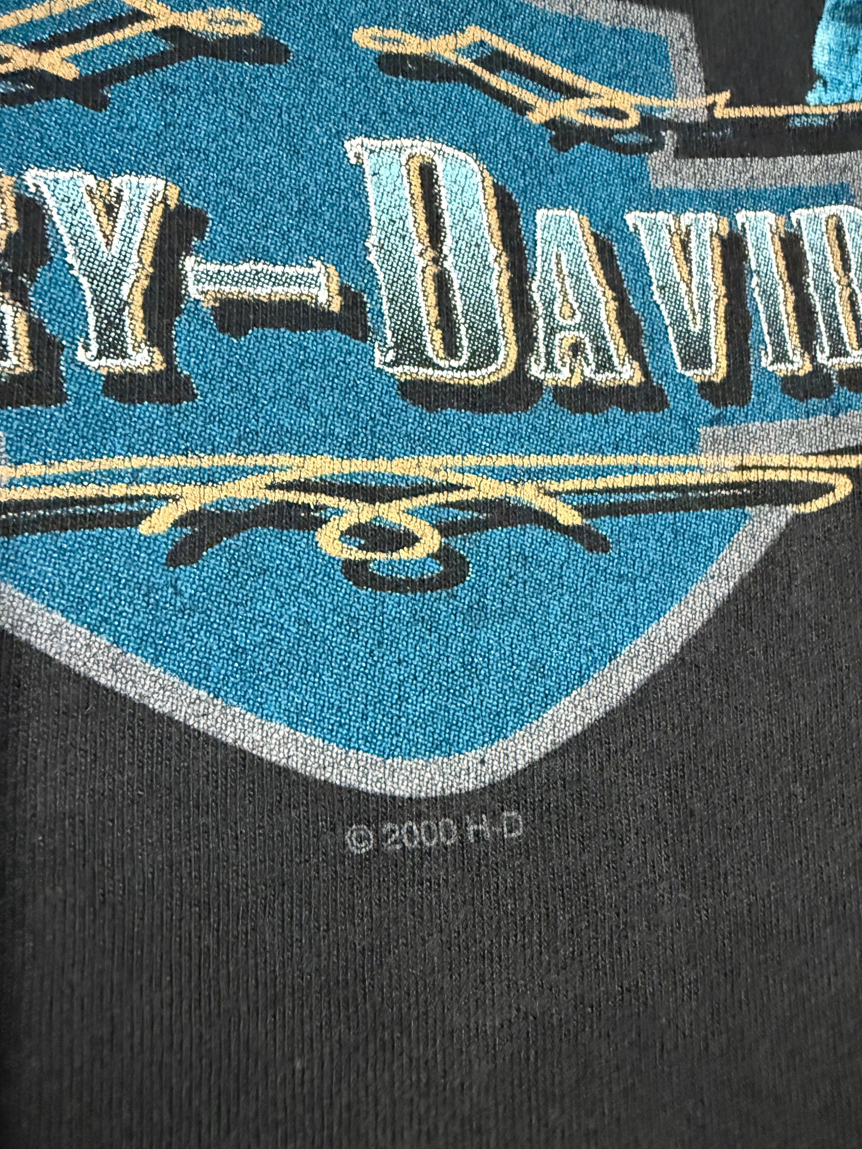 Vintage 2000 Harley Davidson Iron Horses T-Shirt (XL)