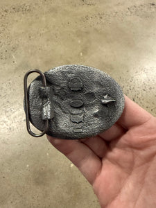 Vintage American Flag Bald Eagle Belt Buckle