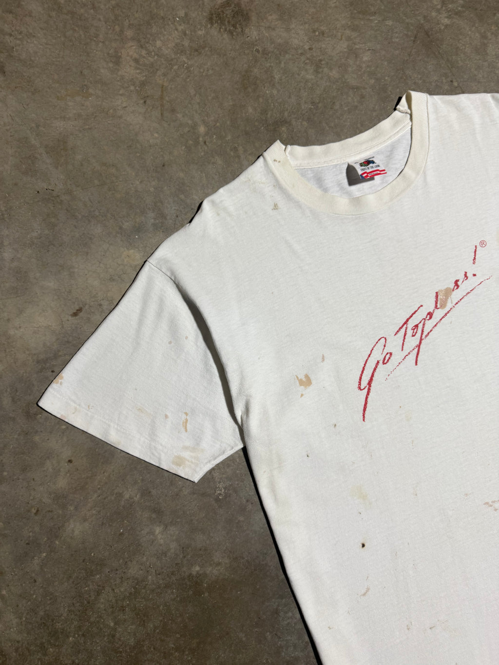 Vintage Go Topless Sole Suckers Bar Tee (XL)