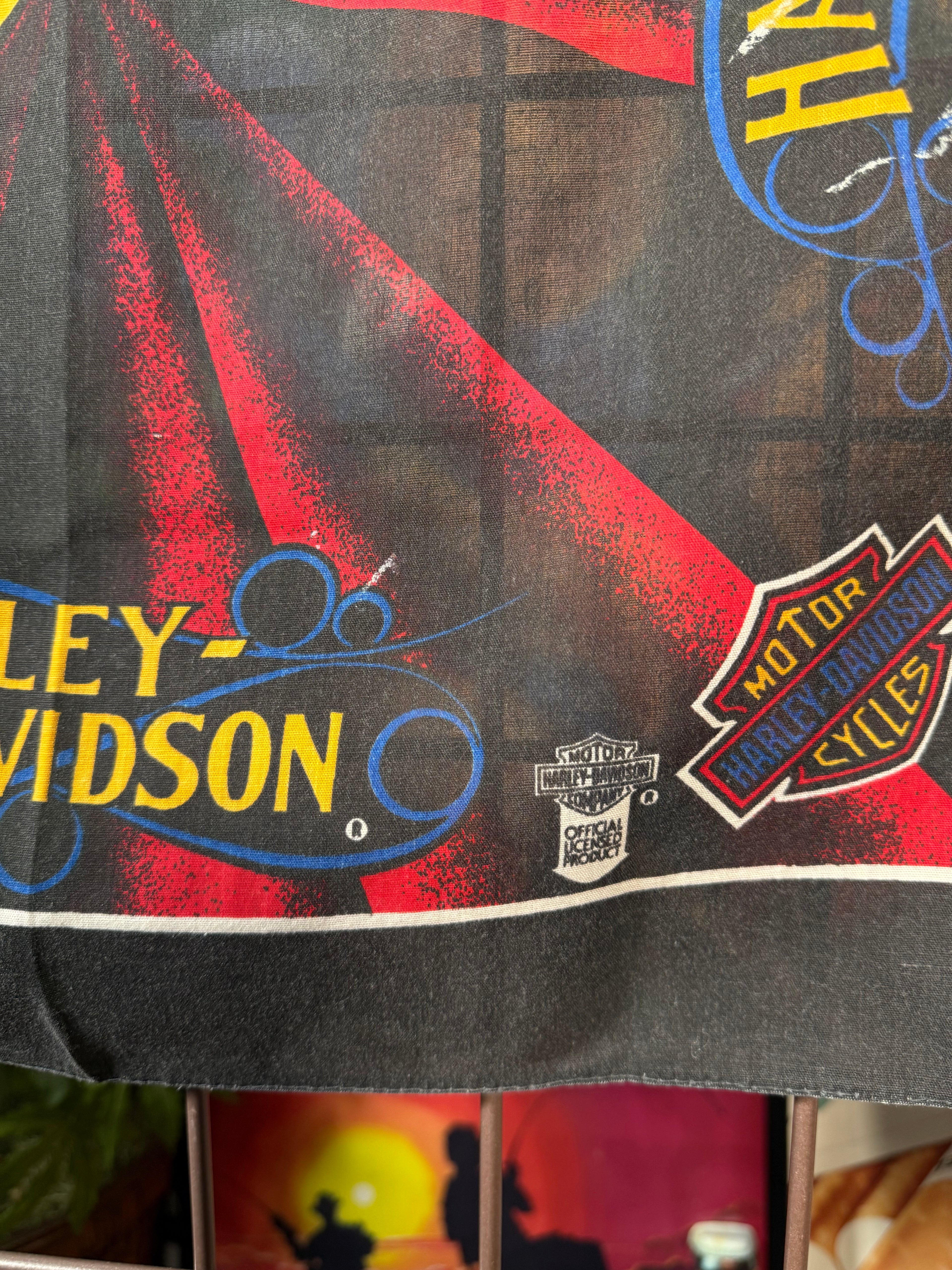 Vintage Harley Davidson Bandana