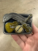 Load image into Gallery viewer, Vintage Country Western Music Belt Buckle

