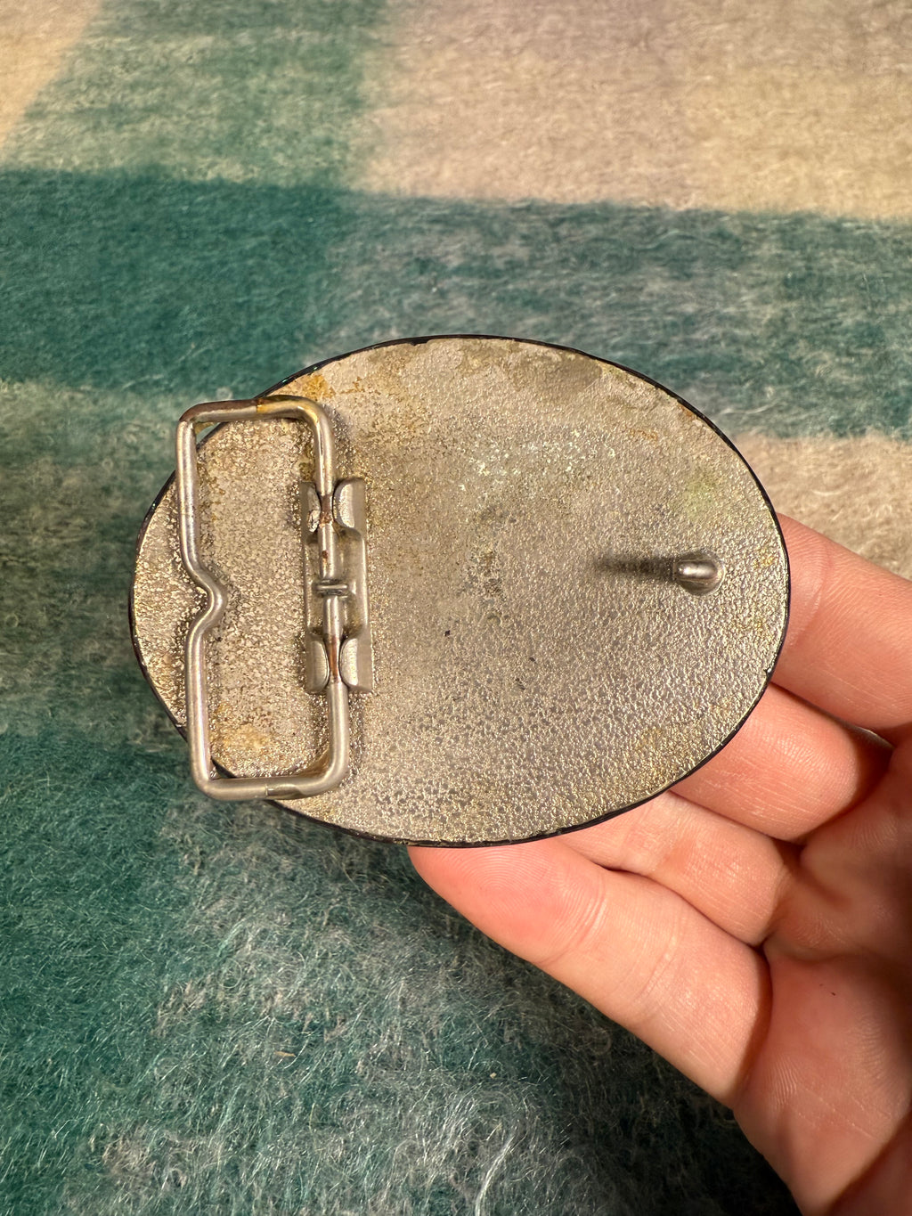 Vintage Sparkly Cowboy Belt Buckle