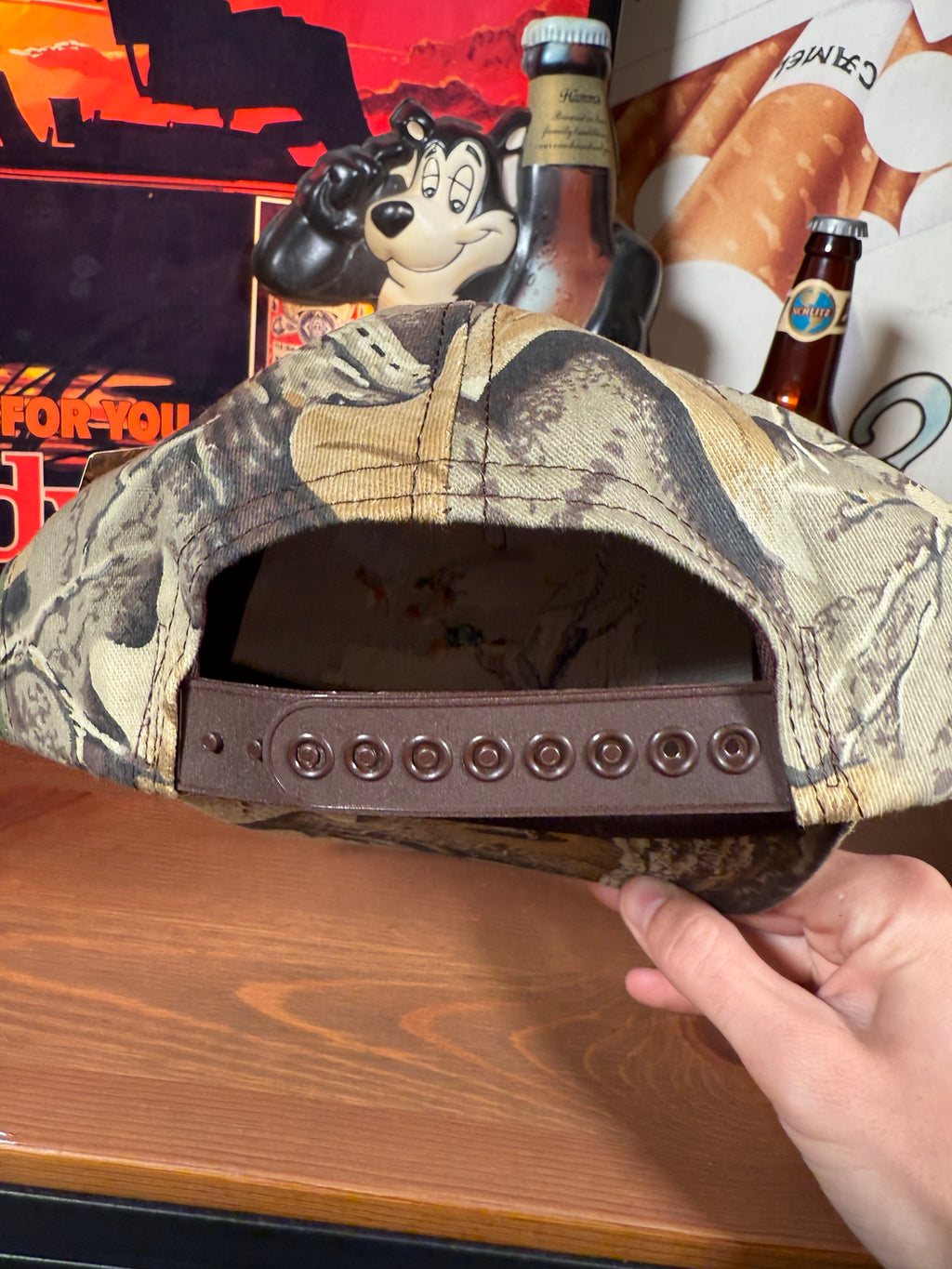 Vintage Golden Harvest Seed Duck Camo K Products Hat