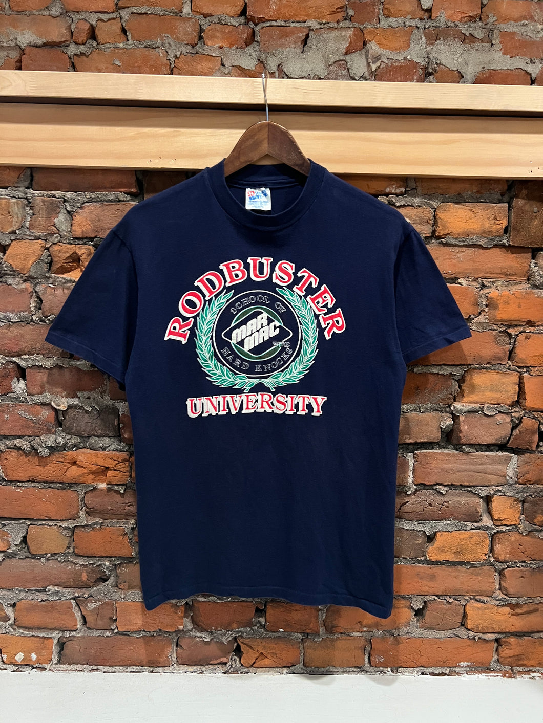 Vintage 90s Rodbuster University Tee (M)