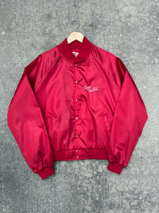 Vintage 90s Bill Elliot Budweiser Nascar Satin Jacket (XL)