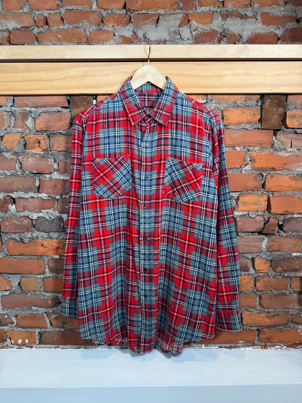 Vintage Dickies Red Flannel (L)