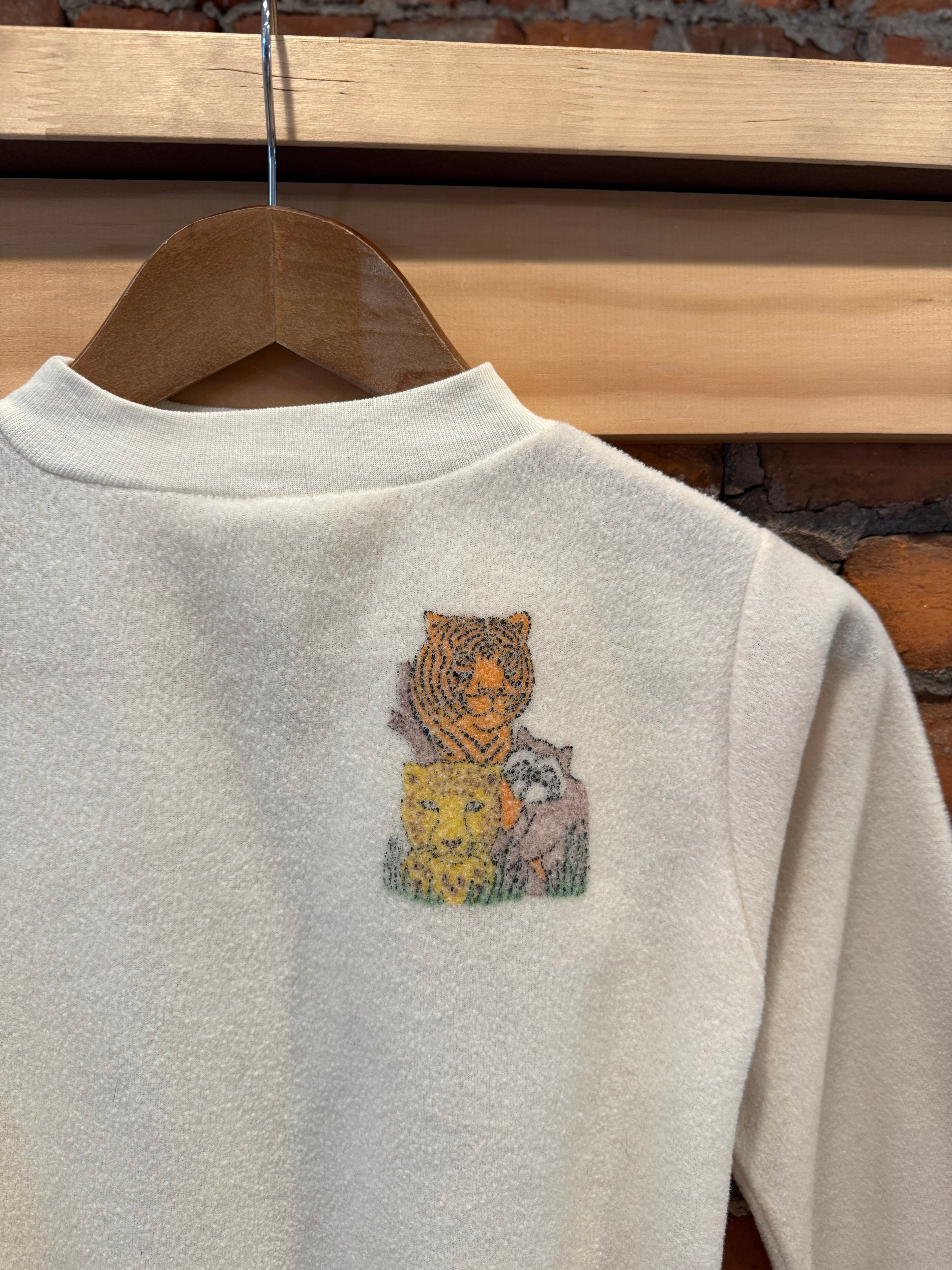 True Vintage Raccoon Youth Sweatshirt (Youth, See Measurements)