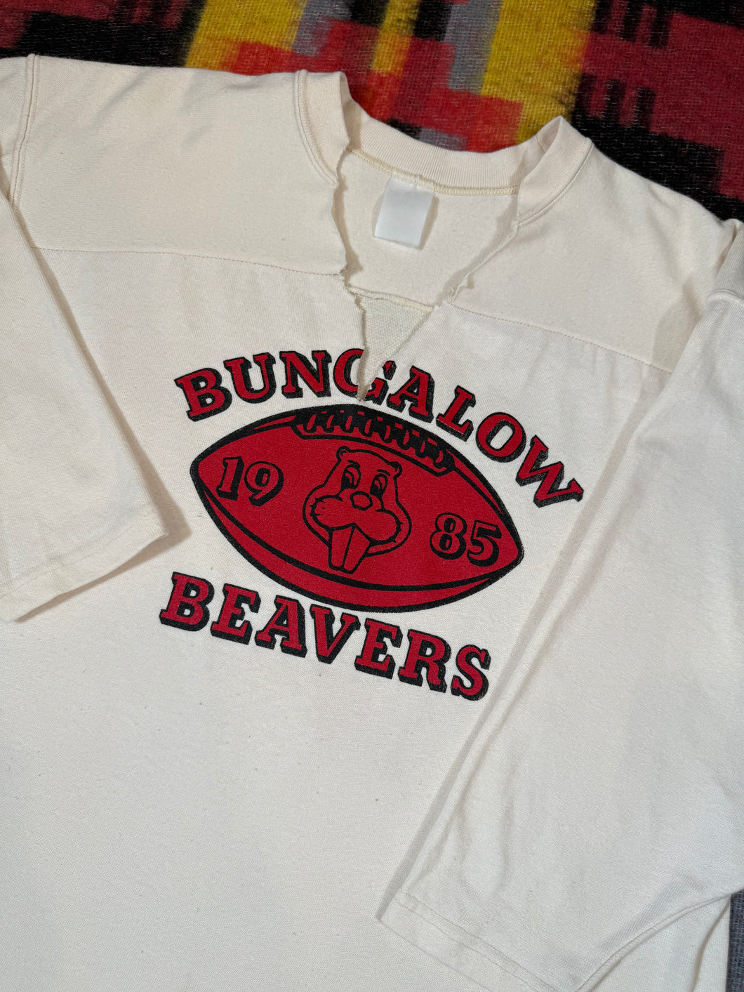 Vintage 1985 Bugalow Beavers Longsleeve (M)