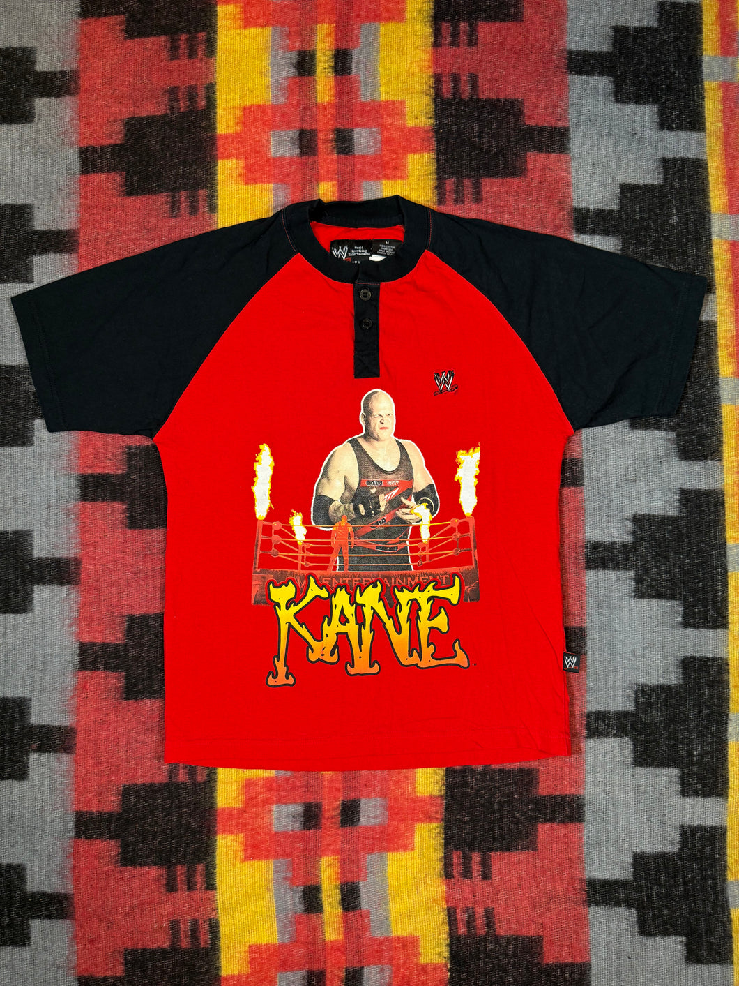 2000s Kane WWE Double-Sided Youth Tee (Youth M)