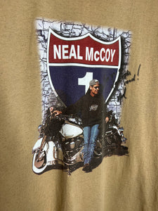Vintage Neal McCoy Double Sided Concert Tee (XL)
