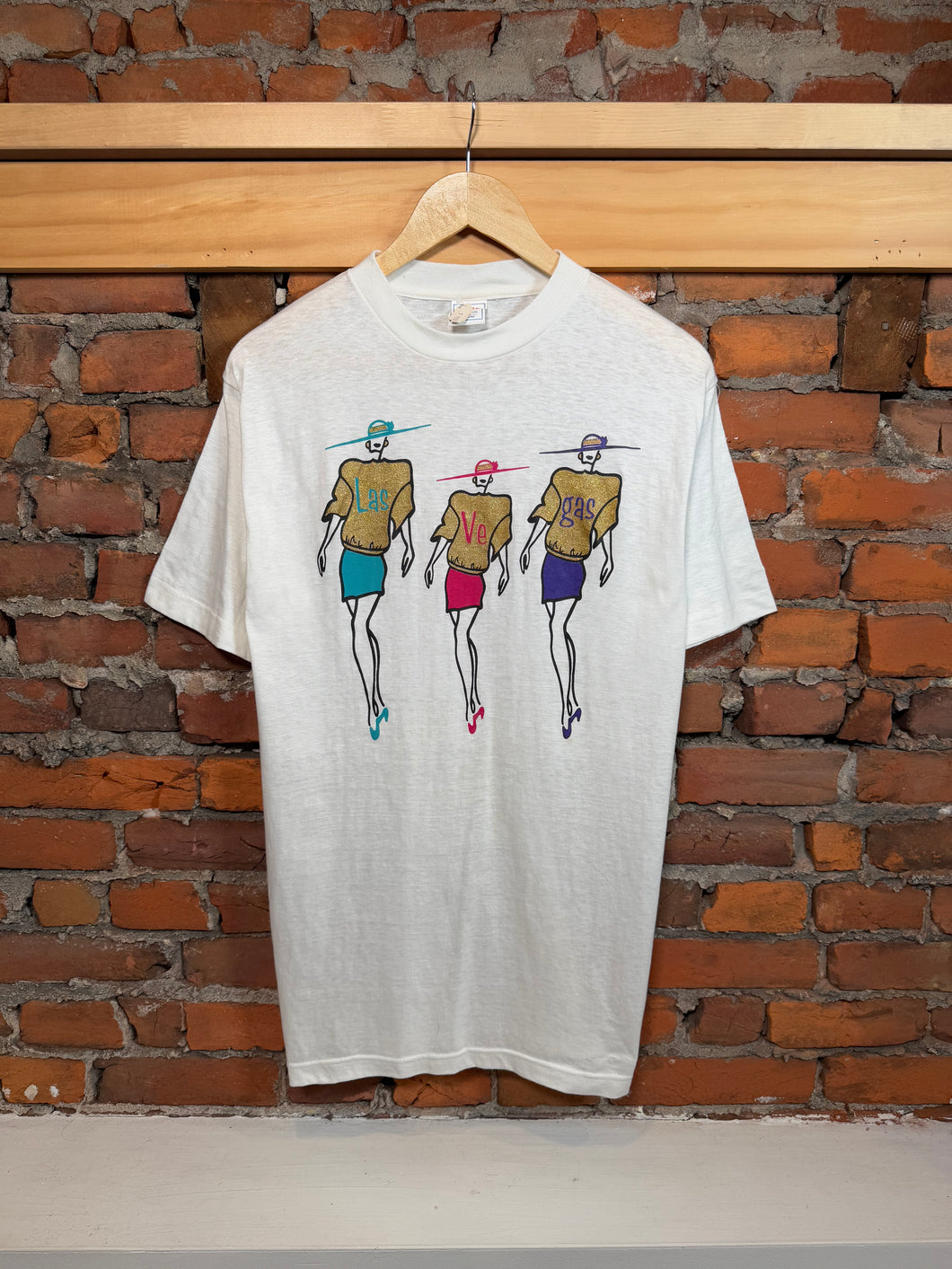 Vintage 80s Las Vegas Shirt (M)