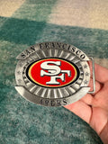 Vintage 2000s San Fransisco 49ers Oversized Belt Buckle