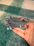 Vintage Horned Lizard Belt Buckle