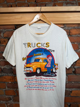 Load image into Gallery viewer, Vintage Trucks Are Better Than Woman T-Shirt (M/L)
