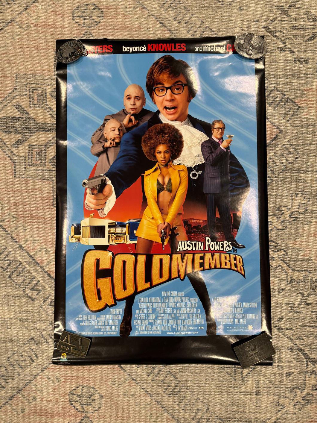 Vintage Austin Powers Goldmember Poster (22.5x34.5)