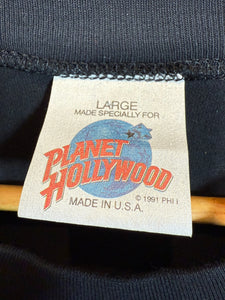 Vintage Planet Hollywood Sylvester Stallone Celebrity Series Shirt (XL)