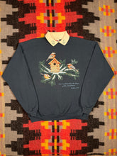 Load image into Gallery viewer, Vintage Birdhouse Collared Crewneck(XXL)
