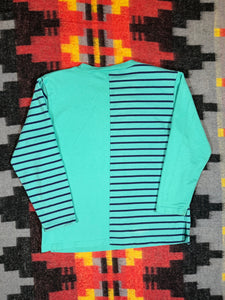 Vintage 80s Needle & Threads Sneakers Longsleeve (WM)