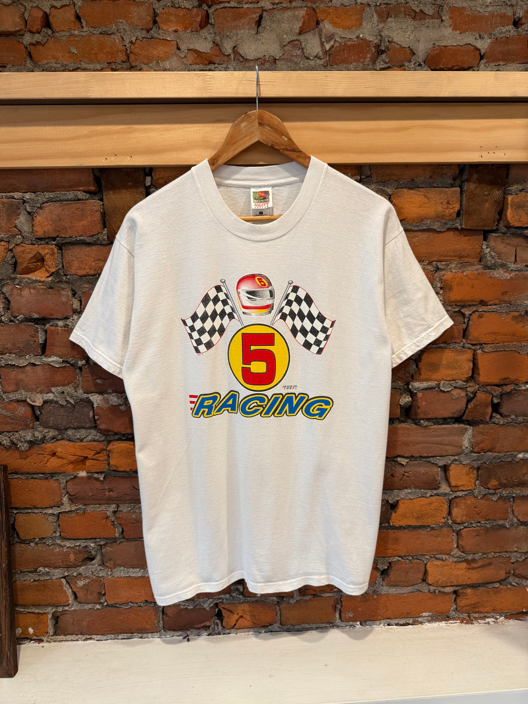 Vintage 90s #5 Racing Shirt (M/L)