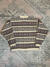 Load image into Gallery viewer, Vintage Alps Knit Button Up Sweater (WM)
