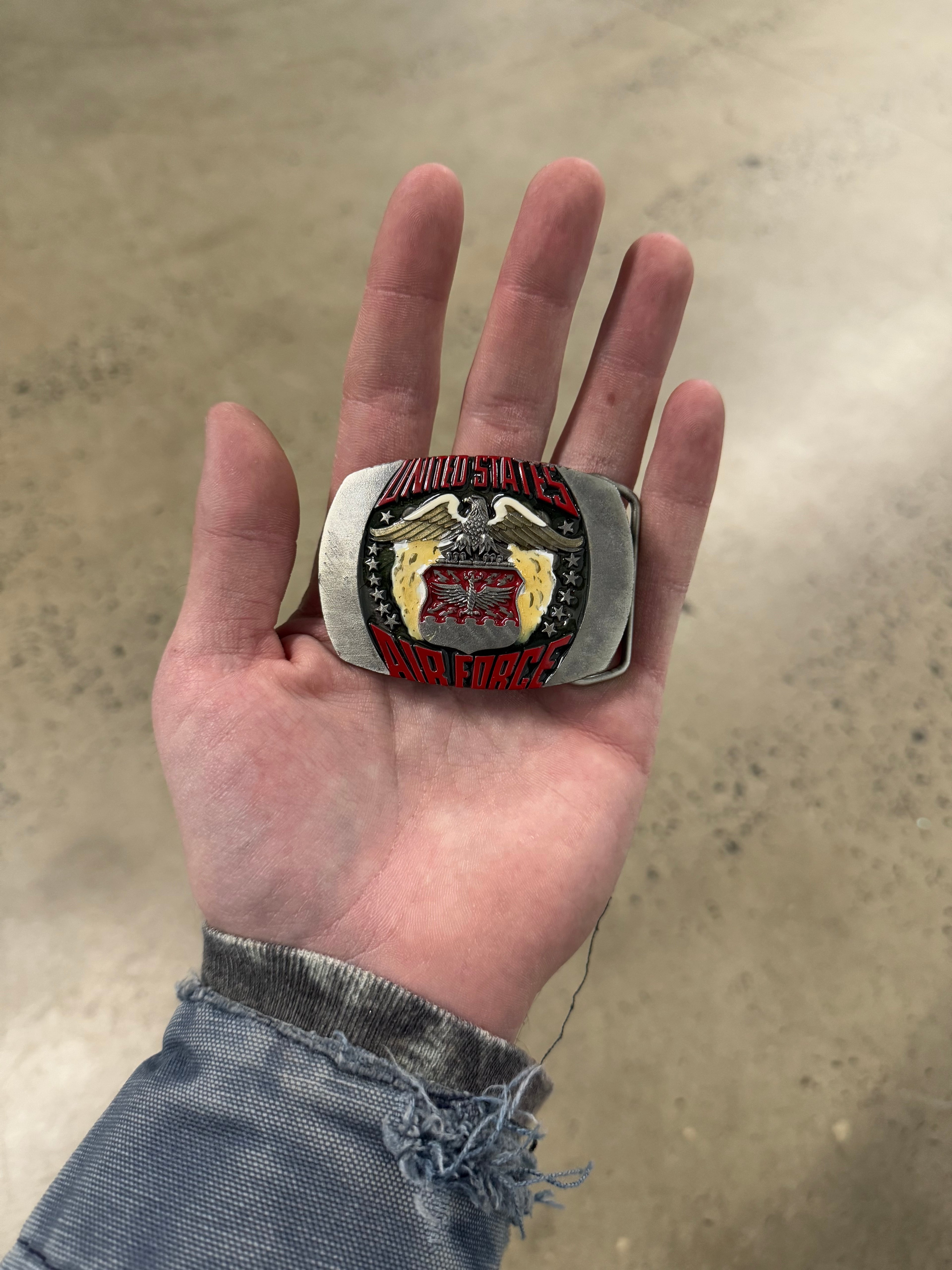 Vintage US Air Force Belt Buckle