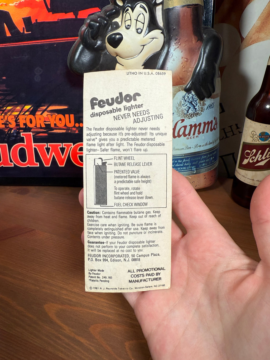 Vintage 1981 Camel Cigarettes Unopened Lighter