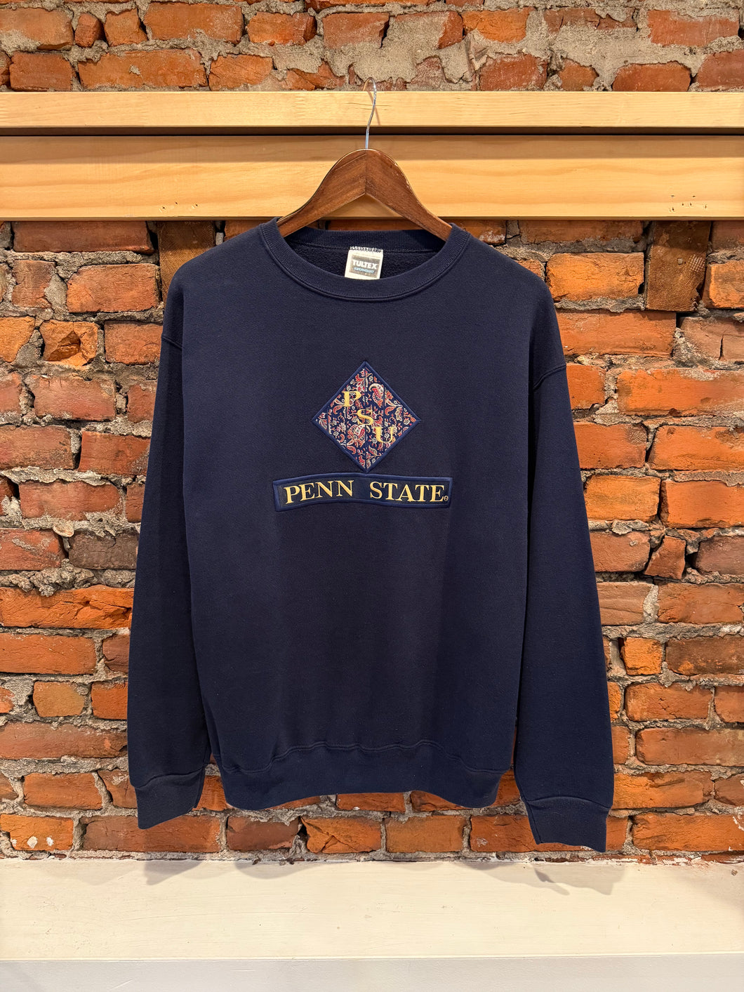 Vintage Penn State Embroidered Paisley Crewneck (L)