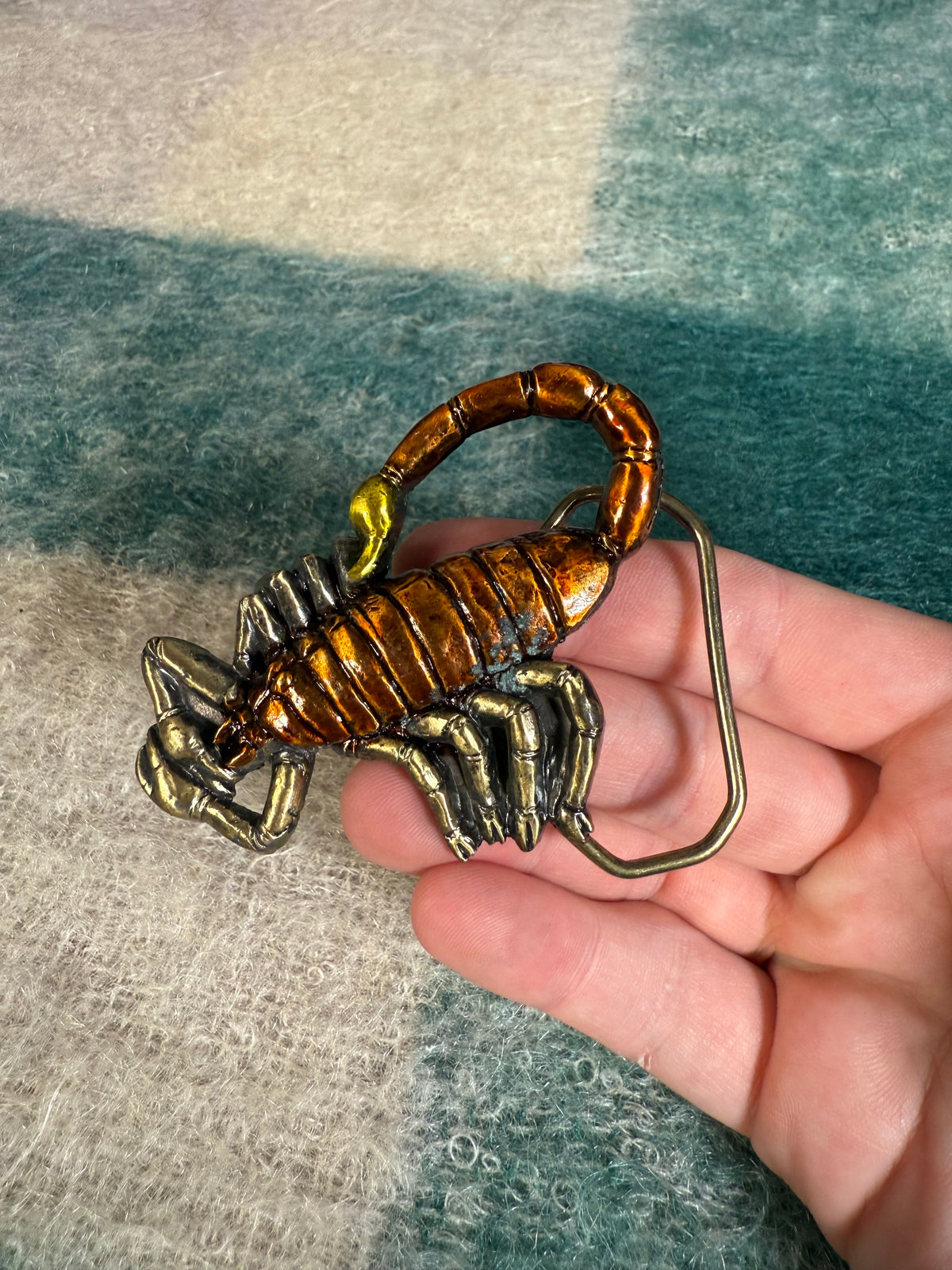 Vintage 3D Scorpion Belt Buckle