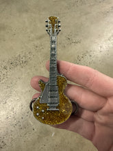 Load image into Gallery viewer, Vintage Gold Guitar Belt Buckle
