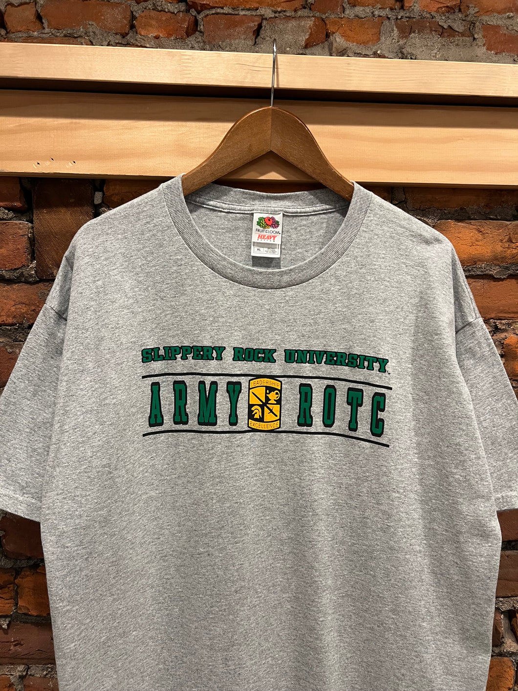 Vintage Slippery Rock Army ROTC T-Shirt (XL)