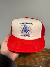 Load image into Gallery viewer, Vintage Englewood Masons Trucker Hat
