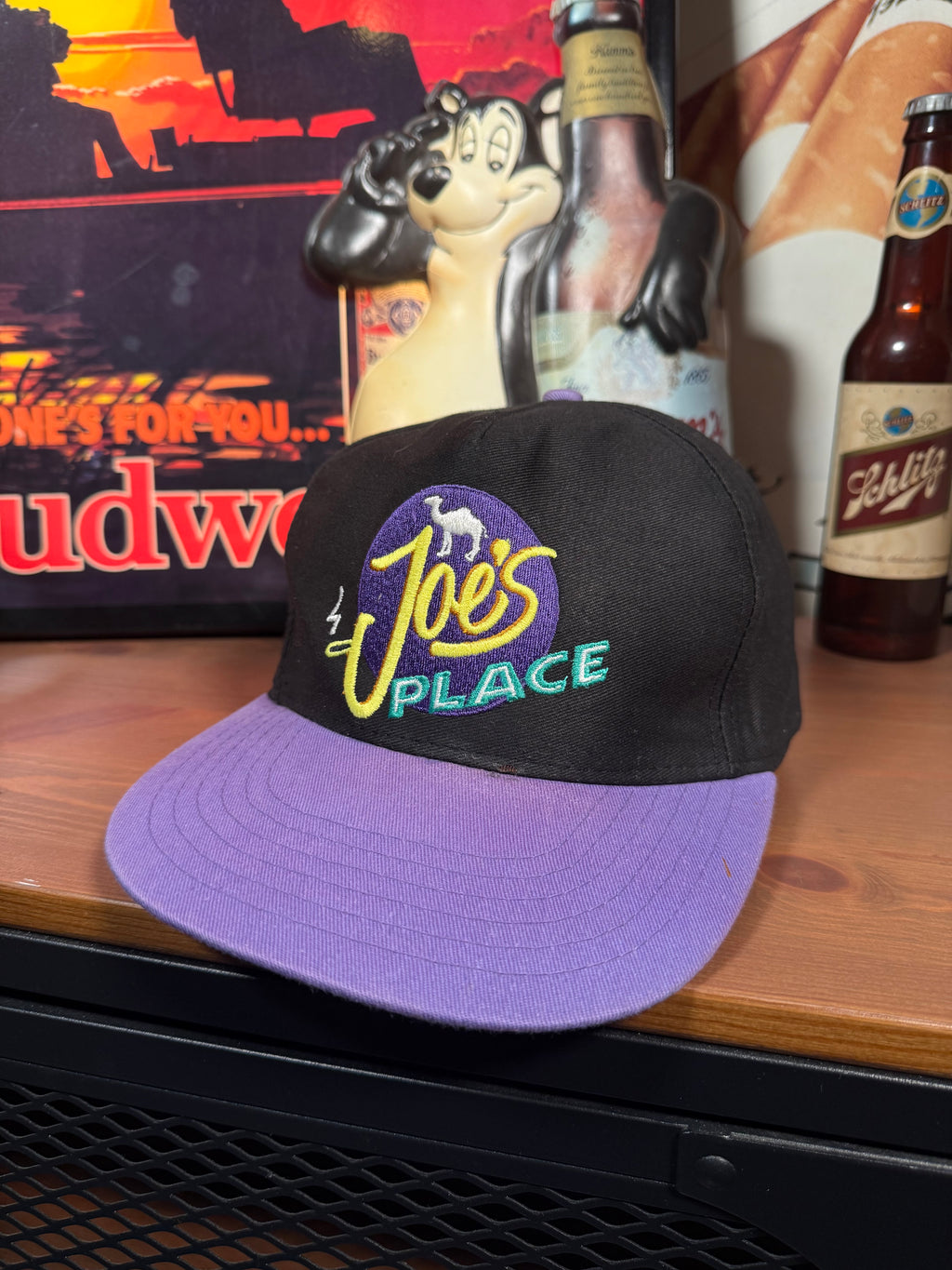 Vintage Camel Cigs Joe Camels Place Snapback Hat