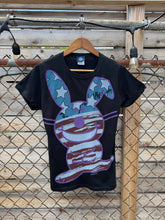 Load image into Gallery viewer, 2000s Happy Bunny American Flag Shirt (WL)
