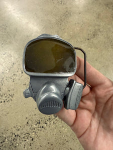 Vintage Gas Mask Belt Buckle