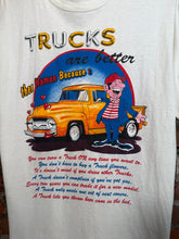 Load image into Gallery viewer, Vintage Trucks Are Better Than Woman T-Shirt (M/L)

