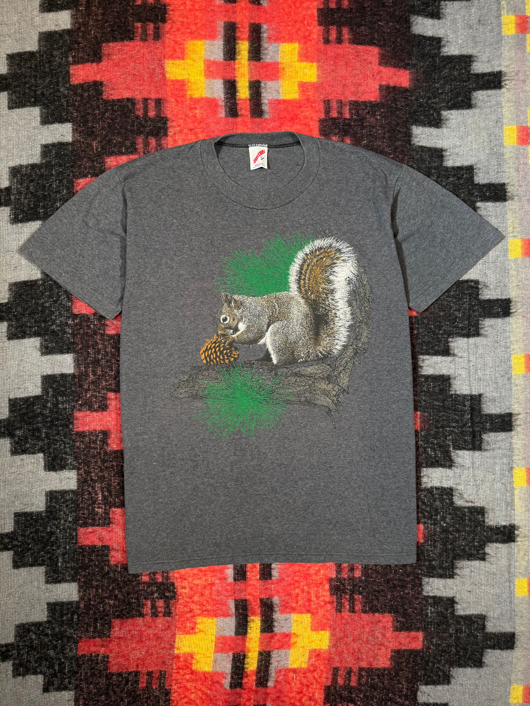Vintage 90s Squirrel Tee (L)