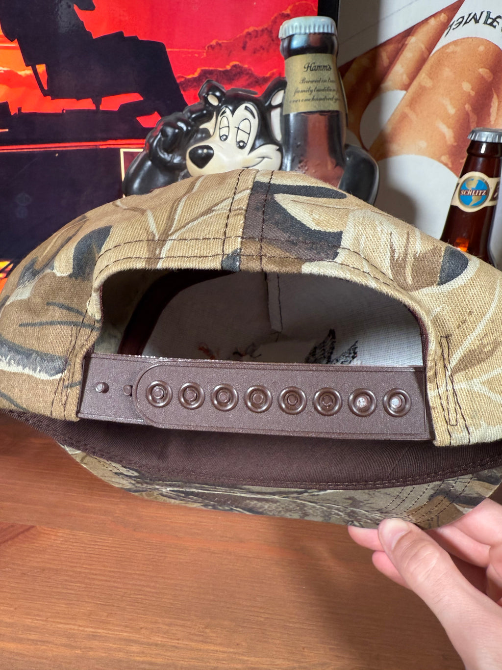Vintage Golden Harvest Seed Duck Camo K Products Hat