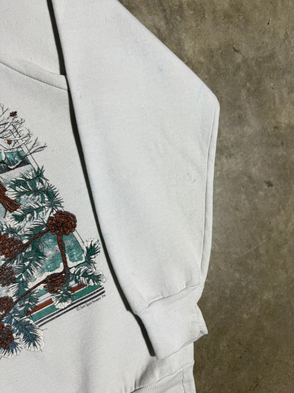Vintage 80s Winter Escape Crewneck (M)