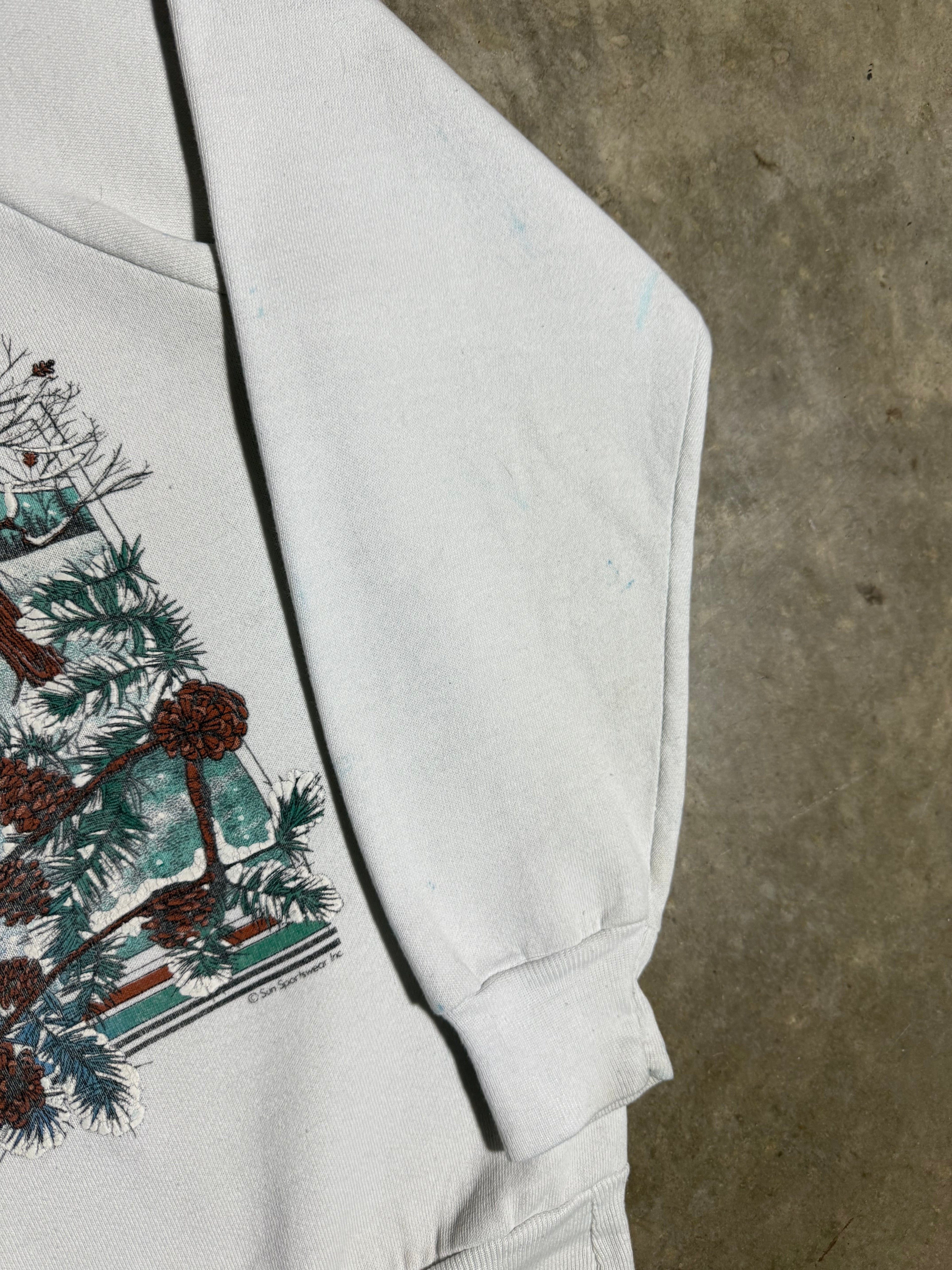 Vintage 80s Winter Escape Crewneck (M)