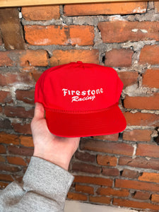 Vintage 90s Firestone Racing SnapBack Hat